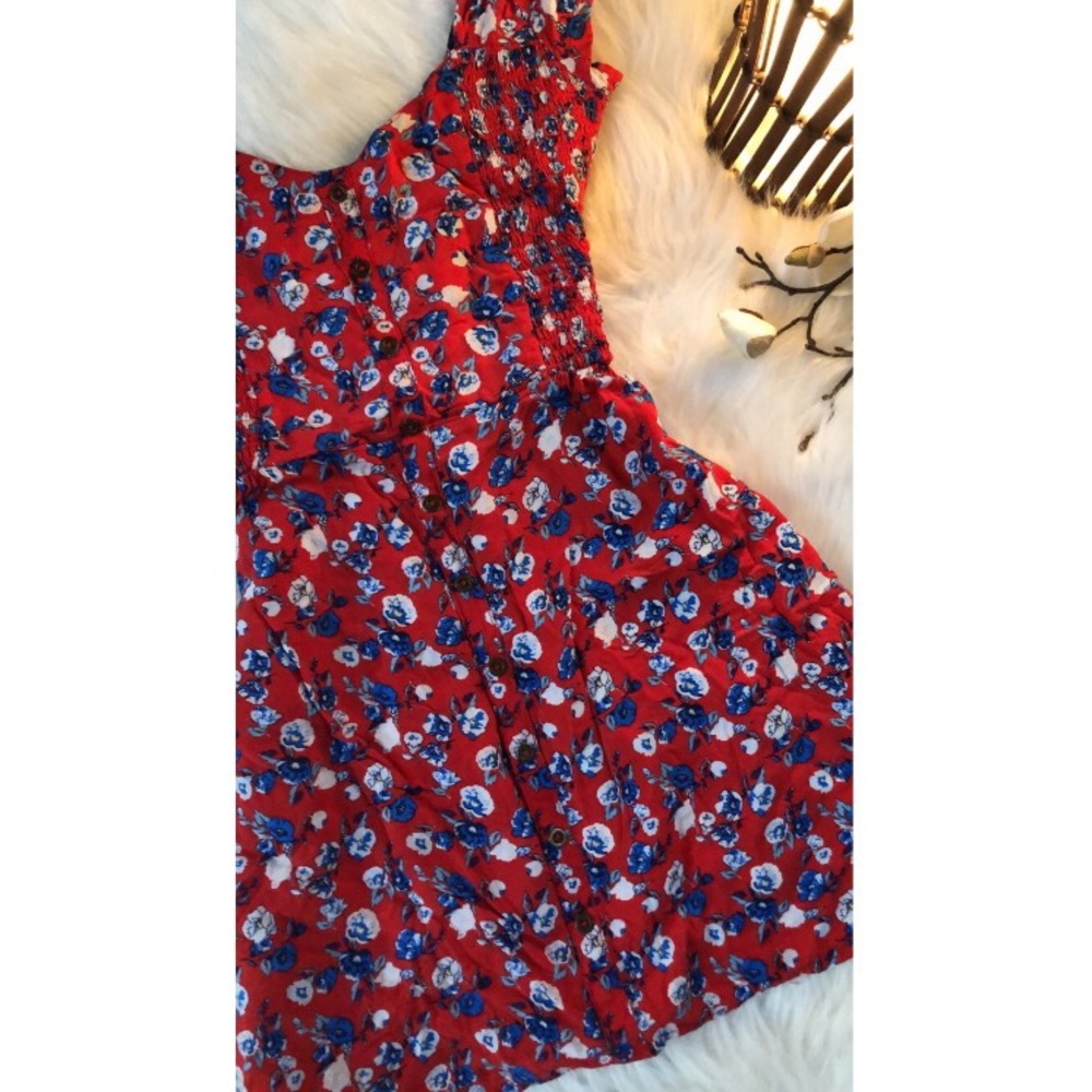 Vibrant Floral Mini Dress by Charlotte Russe